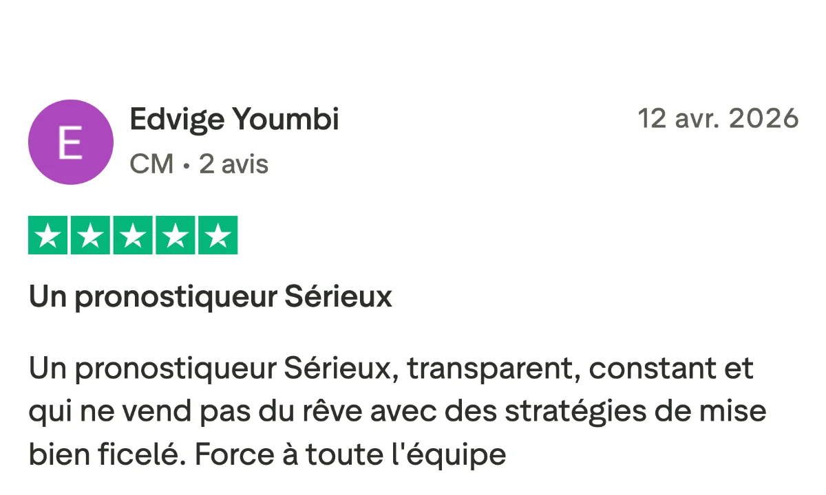 Avis Trustpilot JB Pronostics
