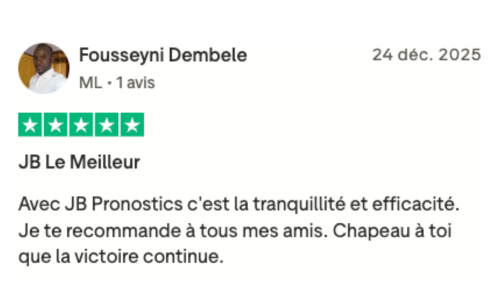 Avis Trustpilot JB Pronostics