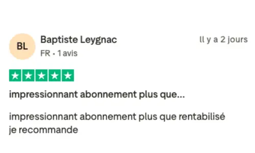 Avis Trustpilot JB Pronostics
